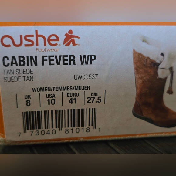 NIB! Cushe Cabin Fever WP Suede Boots size 10 - Picture 5 of 11